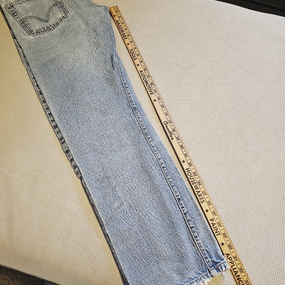 Levis | Worn In Vintage 501 Cotton Straight Leg Jeans Size 33 - Picture 13 of 13